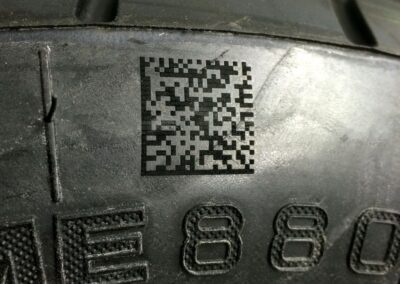Tire & Rubber Application - CL - Contrasting 2D marking