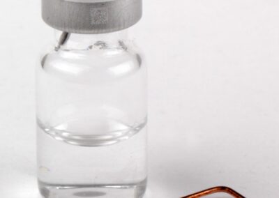 Pharmaceutical & Health Supplements - FL-Data Matrix Code at flanged cap