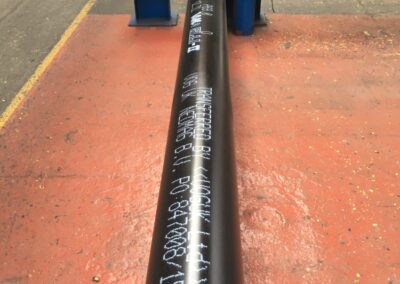 Steel and Metal Application - UK - DOD - Metal pipe marking