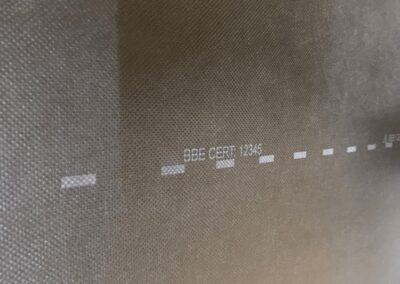 Carpet and Textiles Marking solutions - UK-HR-Lap Line Mark and Product ID