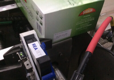 HR BBD marking on cardboard boxes